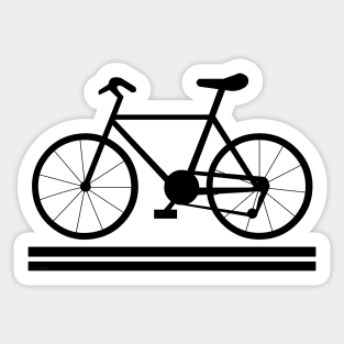 Bicycle Lines Sticker